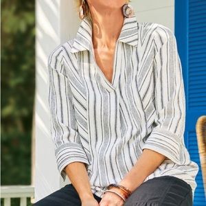 NWT Soft Surroundings Bryce Tunic Shirt